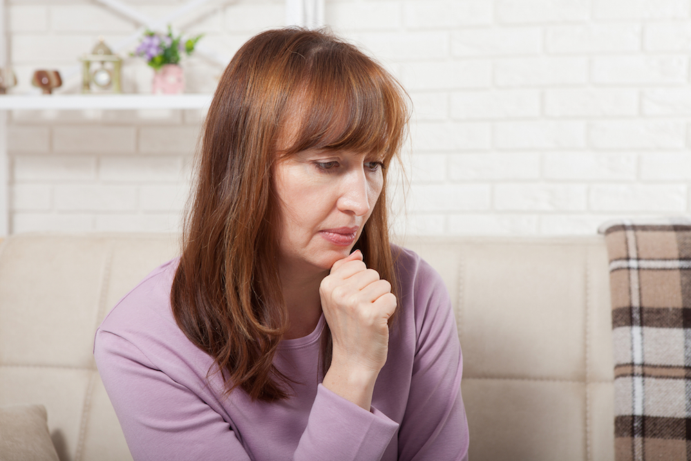 menopausal woman with depression