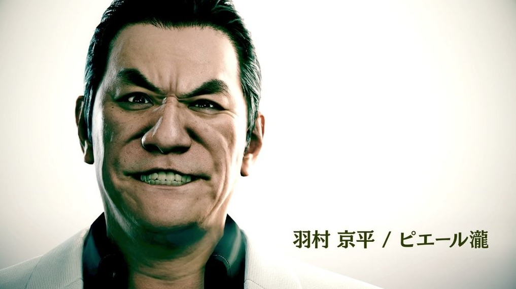 Pierre Taki as yakuza crime boss Kyohei Hamamura in Sega's Judgement.
