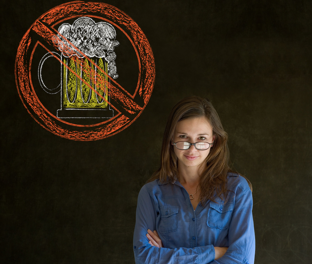 Woman from Alaska celebrating sobriety awareness month