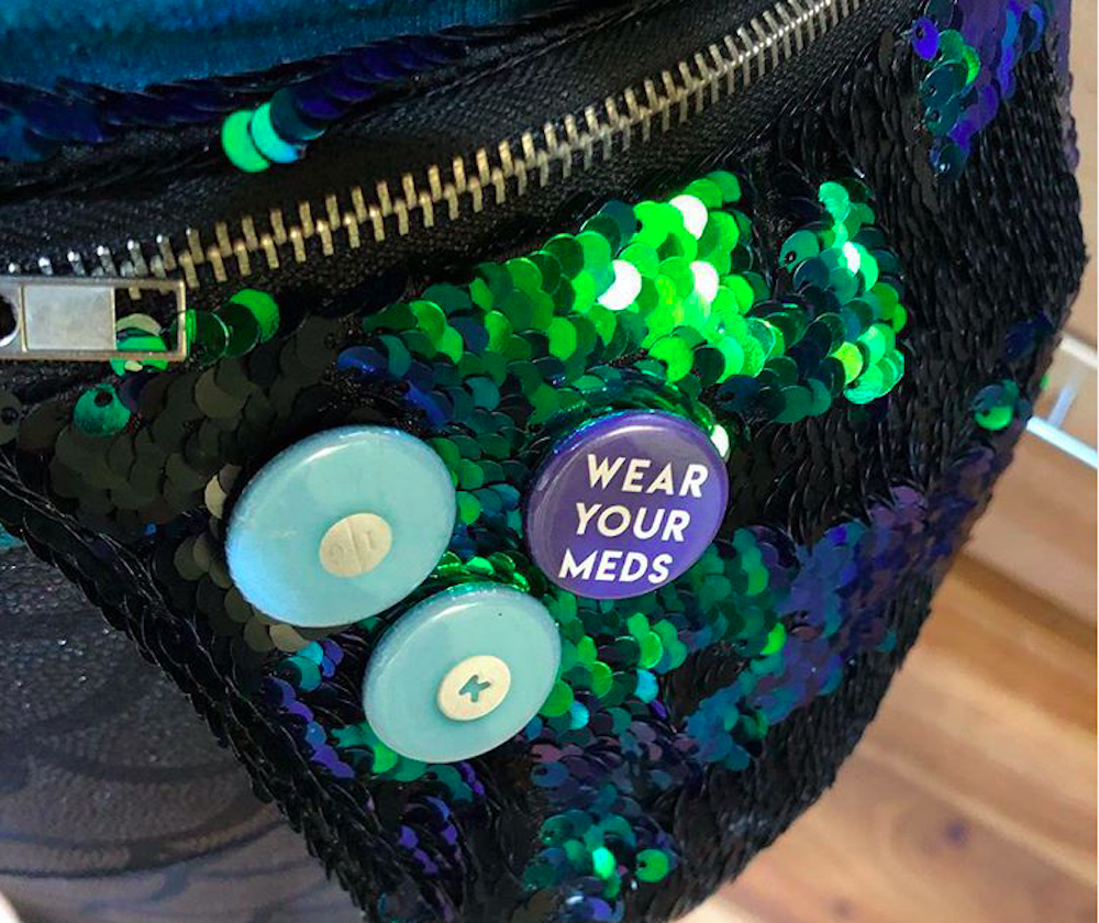 Wear Your Meds buttons