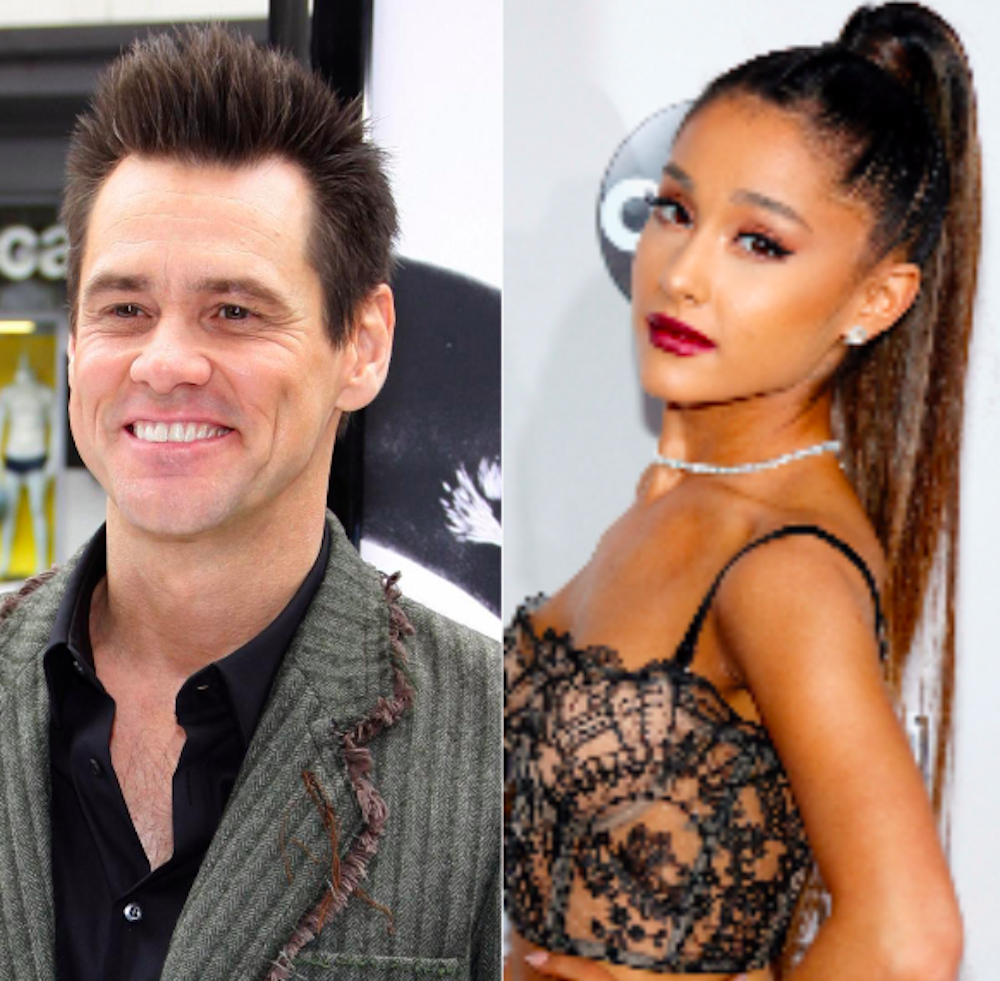 Jim Carrey And Ariana Grande