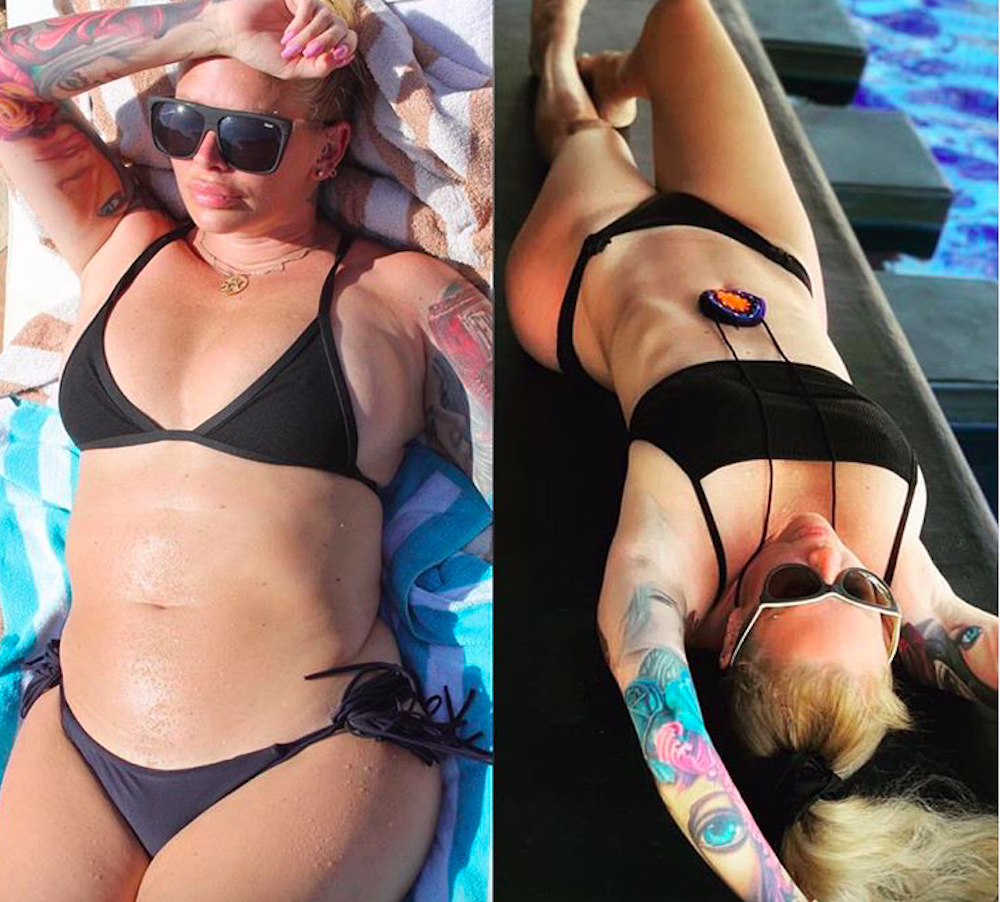 Jenna Jameson before and after sobriety