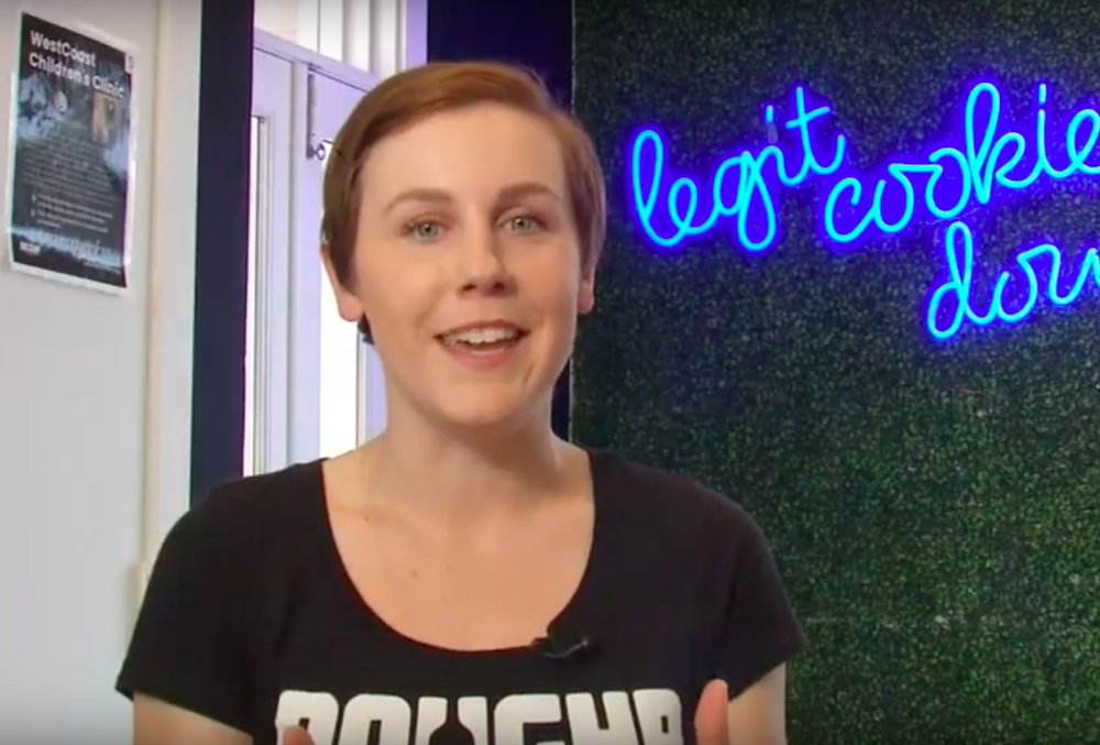 Sober Cookie Dough CEO Kelsey Witherow