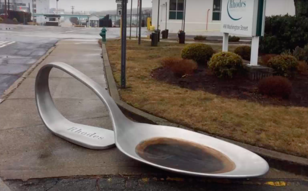 Heroin Spoon Sculpture