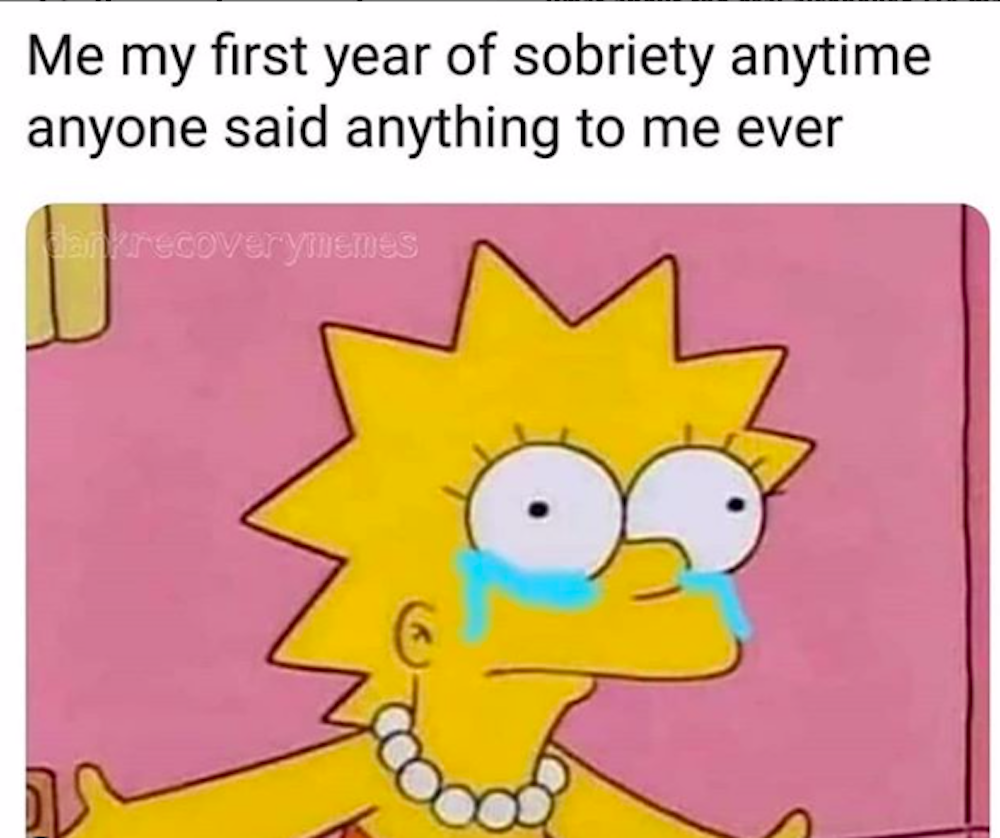 a popular Dank Recovery Meme