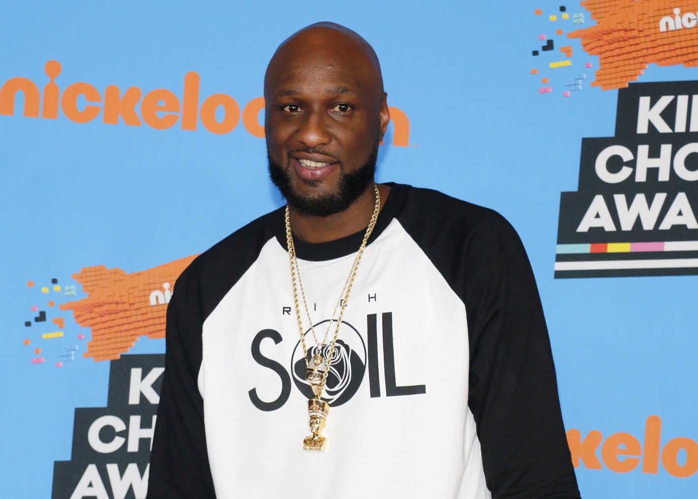 Lamar Odom at the Nickelodeon`s 2018 Kids` Choice Awards held at the Forum in Inglewood, USA on March 24, 2018.