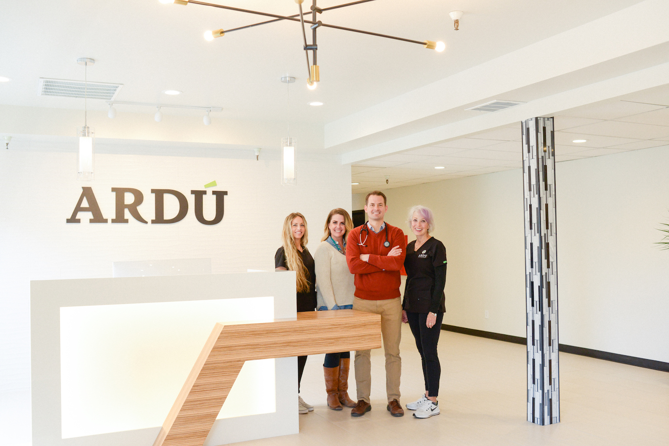 Group photo of the staff at Ardu Recovery