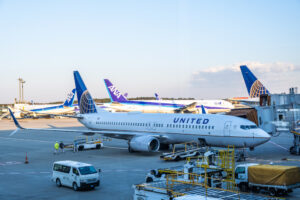 United airplane