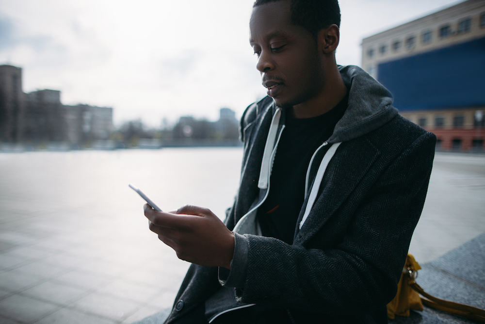 a nigerian man using twitter