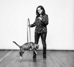 Mary Phillips-Sandy host of "Let's Talk About Cats"