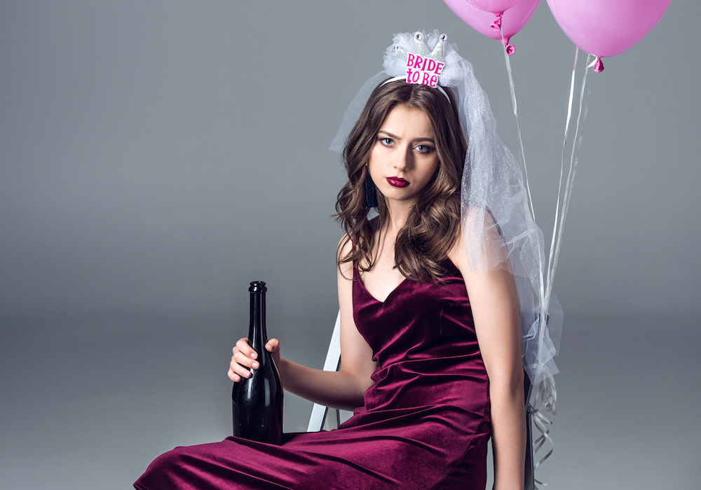 bachelorette party bride